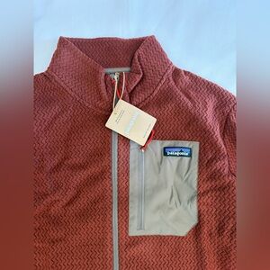 Patagonia R1 Air Jacket Men's Size XL DRIED VANILLA FA25